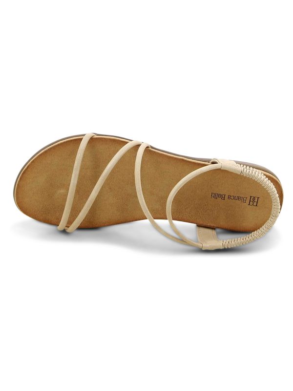 סנדלי נשים בגימור מנצנץ