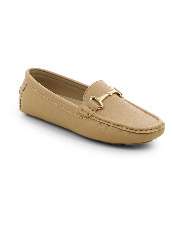 נעלי מוקסין עם אבזם לנשים