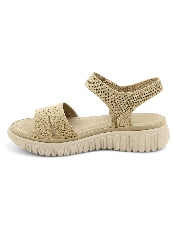 סנדלי נוחות לנשים עם רצועות אלסטיות