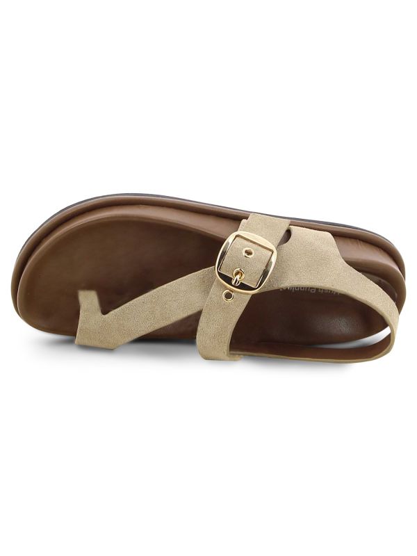 סנדלי אצבע שטוחים לנשים