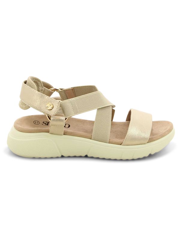 סנדלי פלטפורמה עם רצועות לנשים