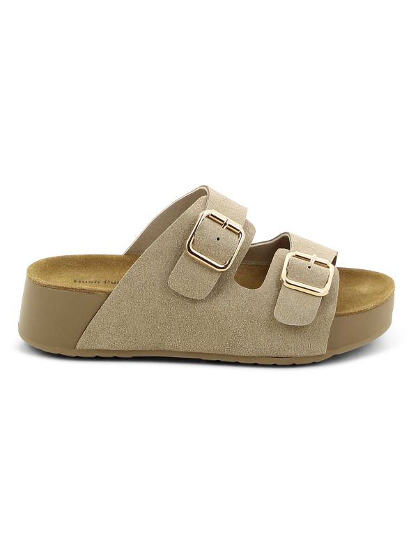 כפכפי טבע מעור לנשים