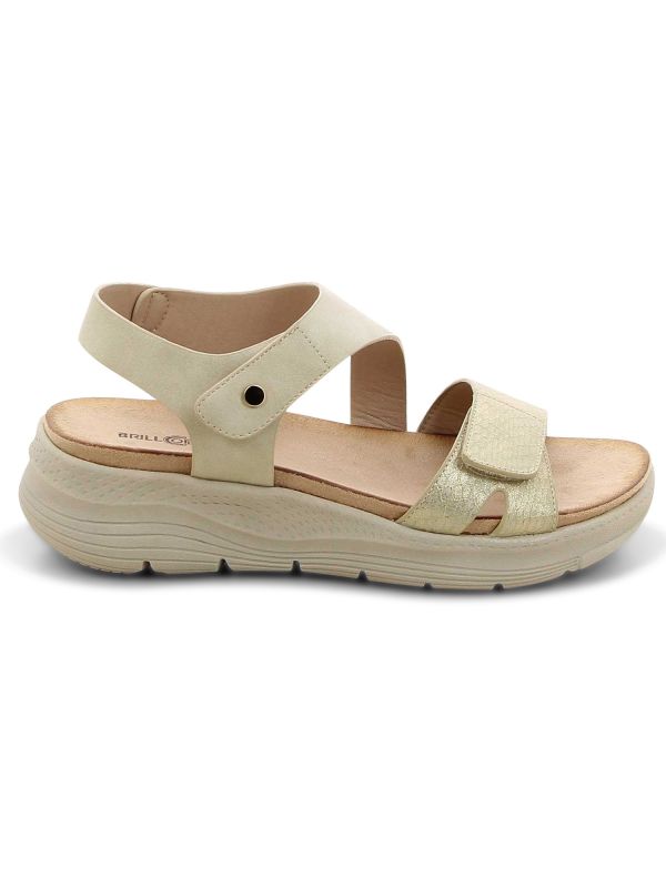 סנדלי נוחות עם סוליית פלטפורמה