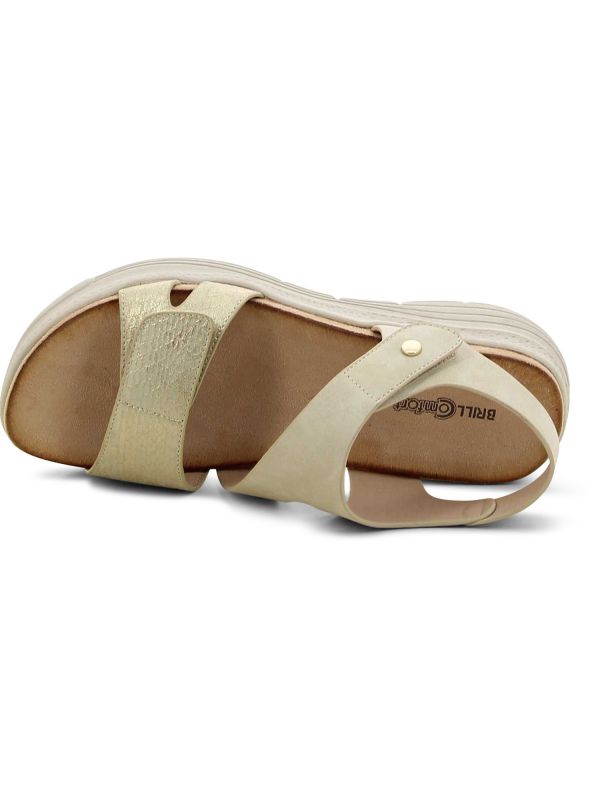 סנדלי נוחות עם סוליית פלטפורמה