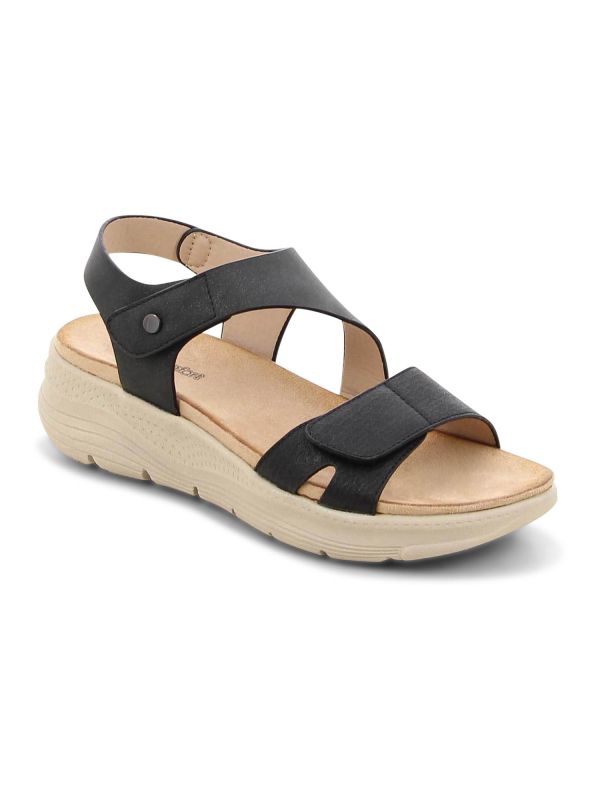 סנדלי נוחות עם סוליית פלטפורמה