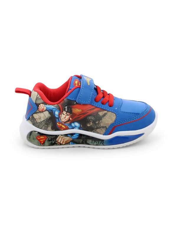 נעלי סניקרס לילדים בהדפס גיבורי על