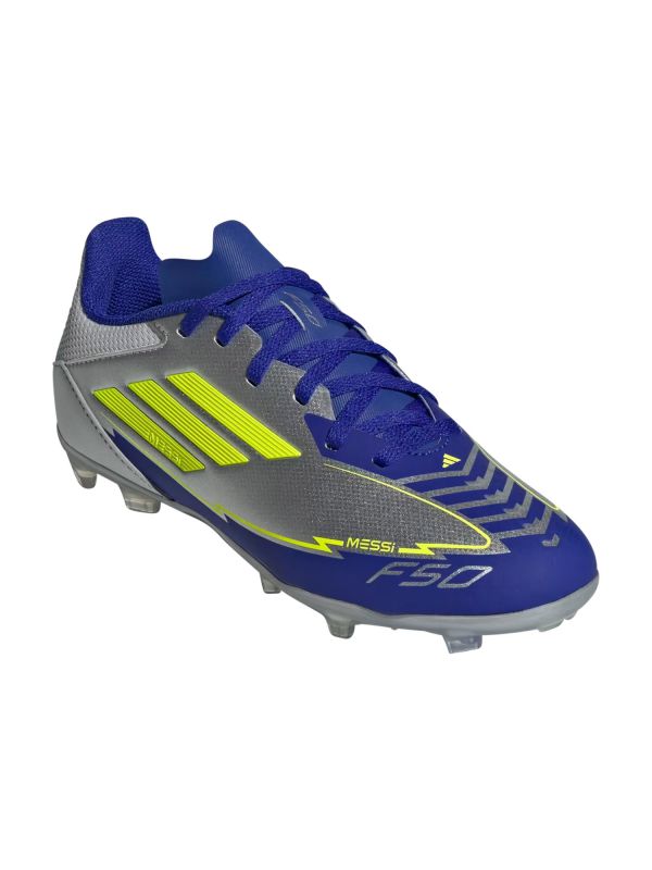 נעלי כדורגל לילדים F50 League Messi Firm Multi-Ground