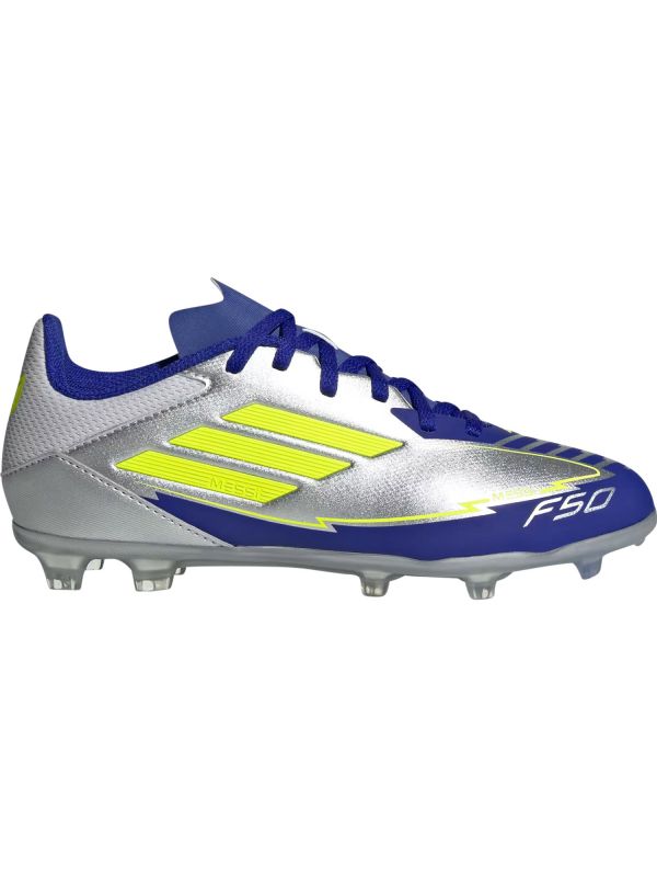 נעלי כדורגל לילדים F50 League Messi Firm Multi-Ground