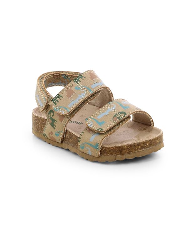 סנדלי פצפונים בסגנון ” טבע”  לבנים