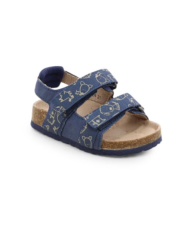 סנדלי פצפונים בסגנון ” טבע”  לבנים