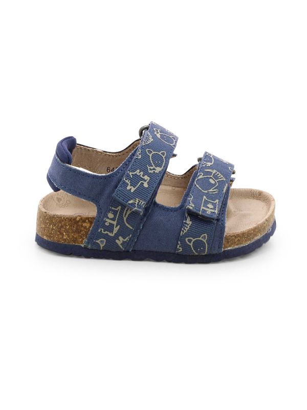 סנדלי פצפונים בסגנון ” טבע”  לבנים