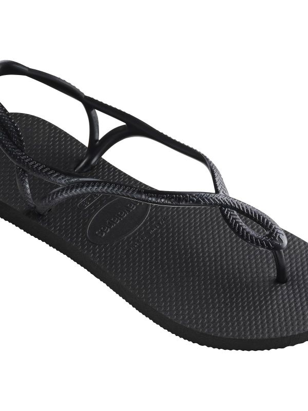 נעלי אצבע HAVAIANS לנשים - שחור