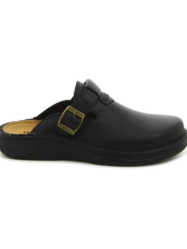 כפכפי נוחות עור סגורים לגברים