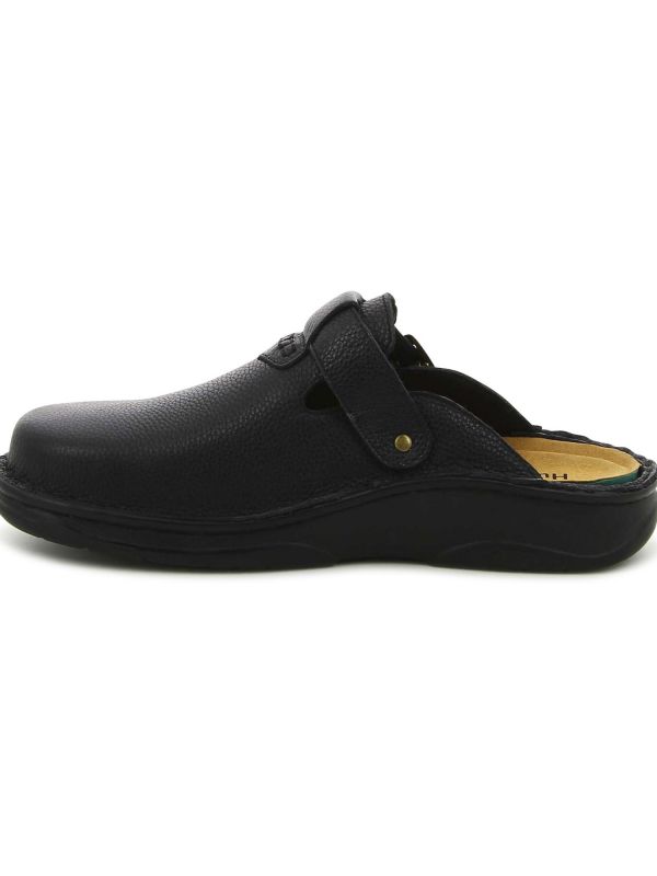 כפכפי נוחות עור סגורים לגברים