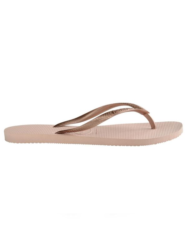 נעלי אצבע HAVAIANS סלים רוז גולד לנשים
