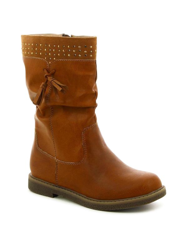 מגפי סלאוץ’ עם יהלומים