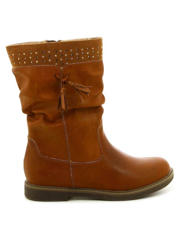 מגפי סלאוץ’ עם יהלומים