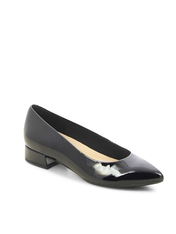 נעלי סירה בדוגמת נחש מבריקה לנשים