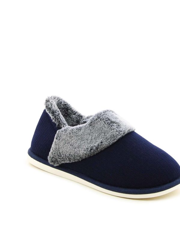 נעלי בית מעוצבות עם פרווה לגברים